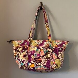 Floral Multicolor Tote Bag